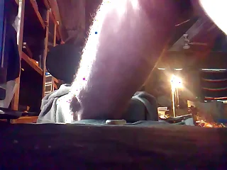 cum shot close up for Mature Feet